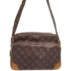 Louis Vuitton Monogram Leather Brown Nile Shoulder Bag